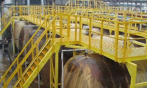 Gratings FRP van ASTM Glasvezel Versterkte Plastic Ganggrating Corrosieweerstand
