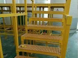 Gele Gangfrp Grating Grating niet van de Misstapglasvezel Comités 30*30mm Grootte