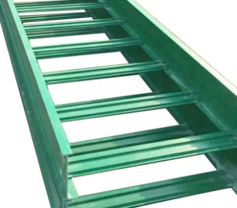 Groene Stevige FRP-Laddertype Kabel Tray Non Combustible High Flexibility