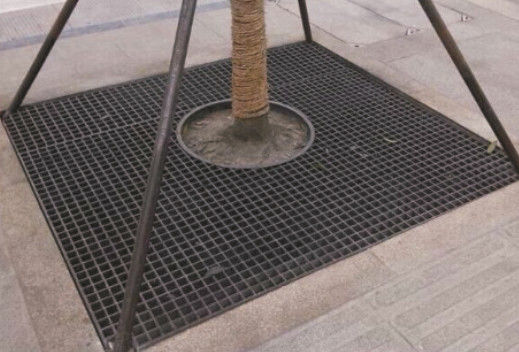 Milieuvriendelijke Grating van Boomwortels FRP Comités voor het Bevestigen van Grond en het Verminderen van Stof