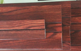 De hout Geïmiteerde Buis van FRP Pultruded Ondersteunend DIY-de Weerstand van de Assemblagecorrosie
