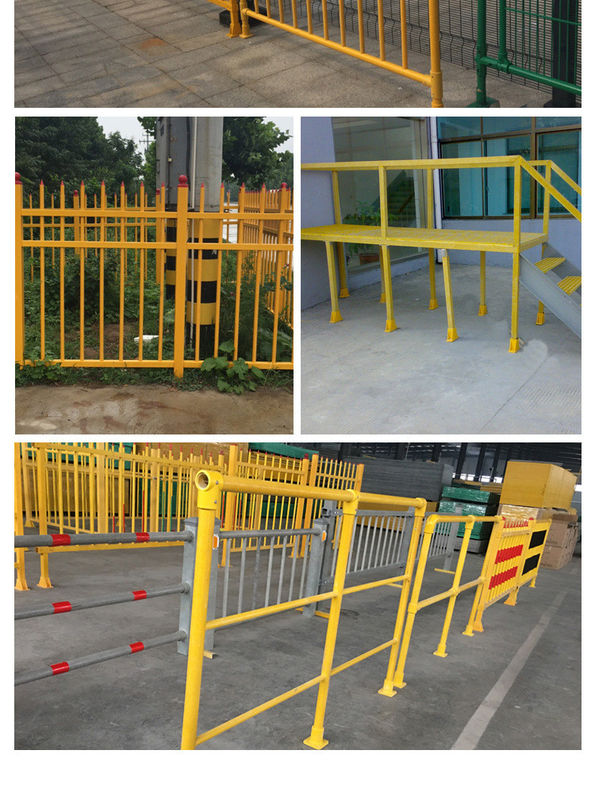 Multipurpose Ronde FRP Pultruded Tube 5 inch Glasvezel Tube In Engineering Field Hollow Tube