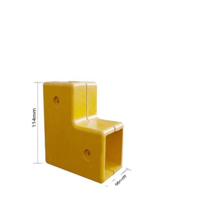UV-bestand glasvezel accessoires FRP-connectoren voor vierkantbuizen,FRP-vierkantbuizen